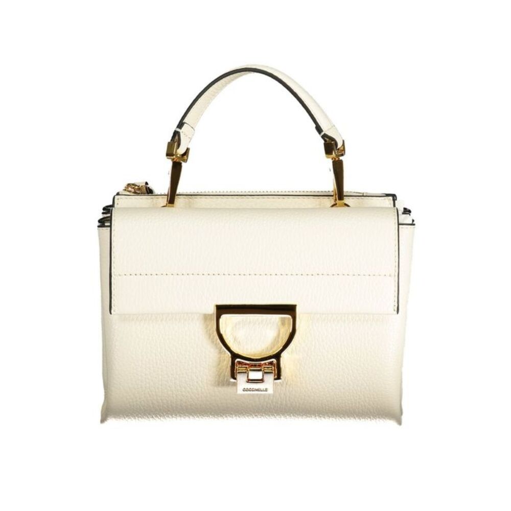 Coccinelle White Leather Women's Women's Bag